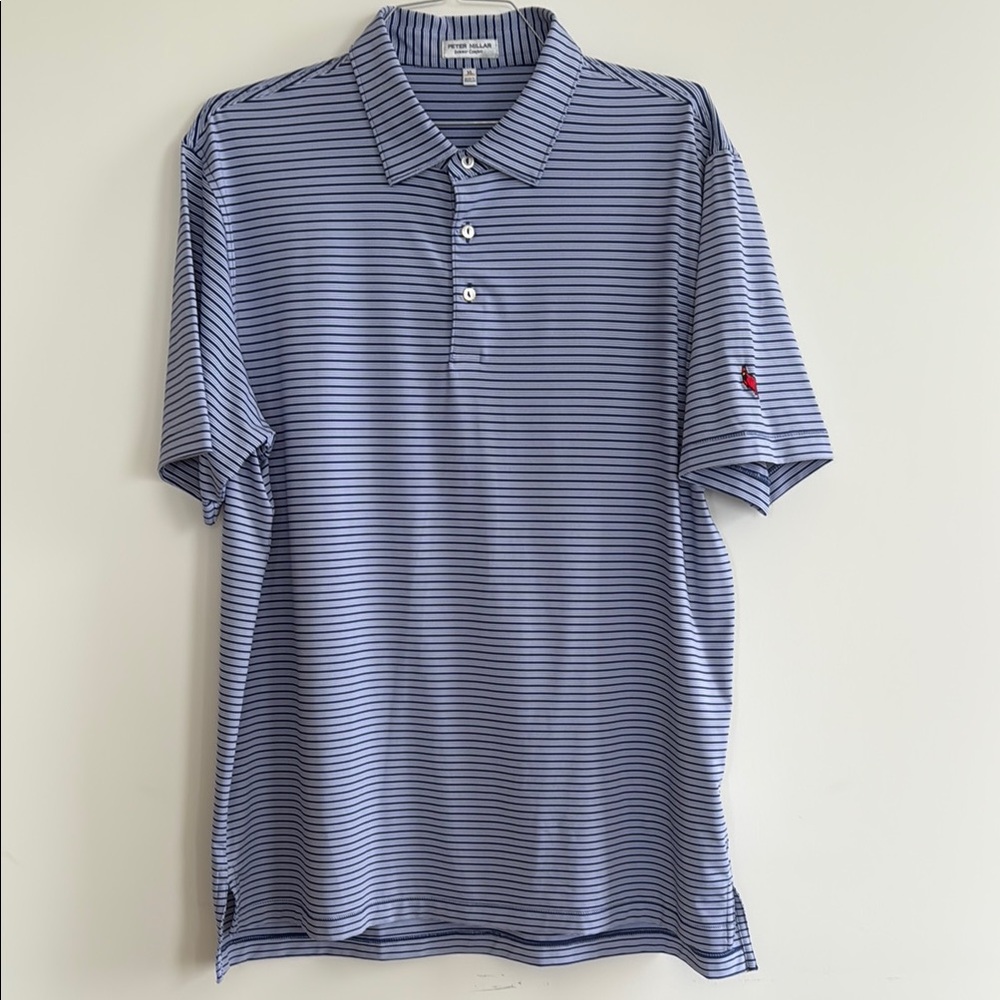 Peter Millar Summer Comfort XL Men’s Shirt Polo Knit Striped - Nakoma Golf Club
